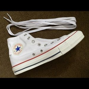 White high top converse